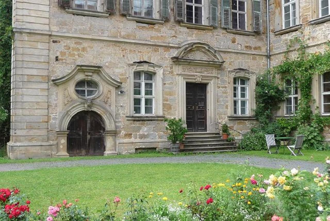 Ferienzimmer Im Schloss Burgpreppach Extérieur photo